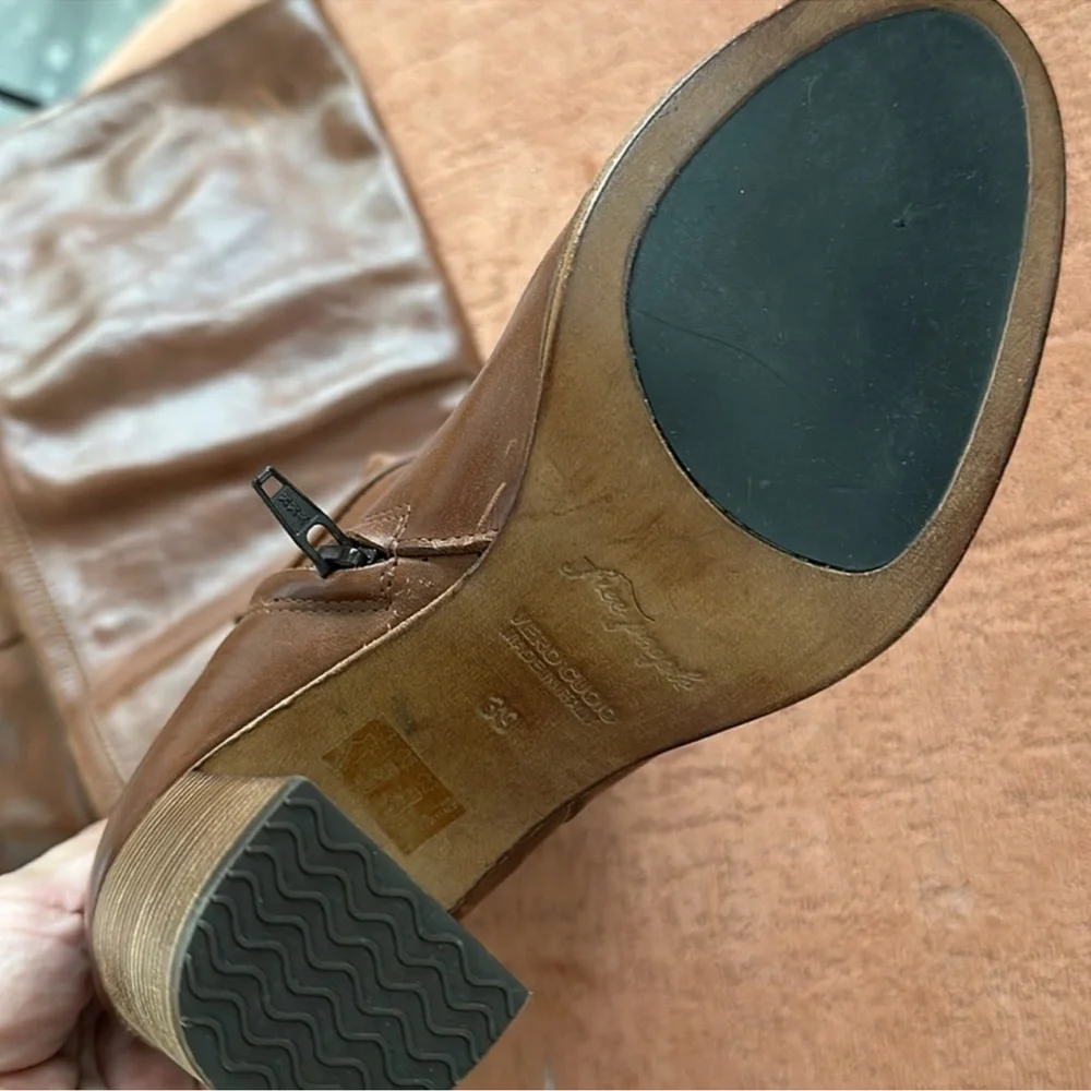 NEW Free People Dakota knee high leather boots - Picture 7 of 8